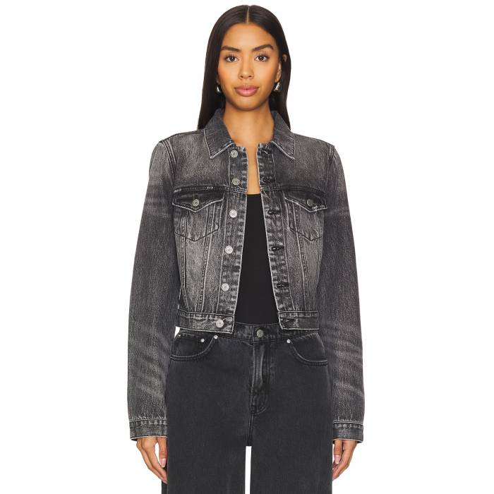 Grlfrnd 【 Maeve Fitted Denim Jacket Women Phantom 】 デニム Jacket ジャケット レディース|スニケス