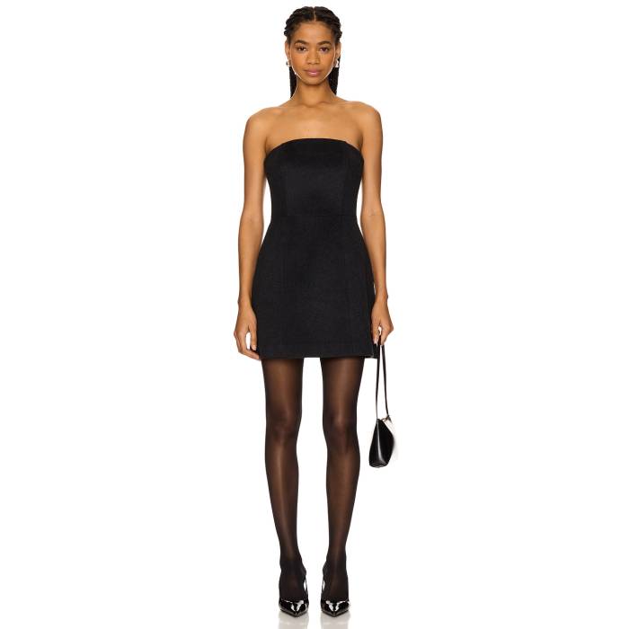 Lovers And Friends 【 Madi Mini Dress Women Dark Grey 】 御召しもの レディース 薄墨色 薄墨色