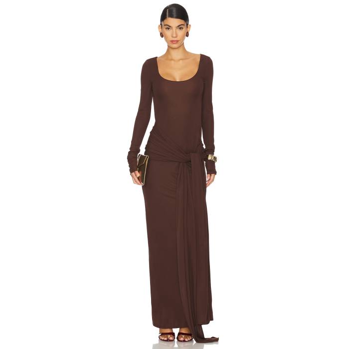 Lovers And Friends 【 Quinn Gown Women Chocolate Brown 】 レディース 赤銅色 赤銅色
