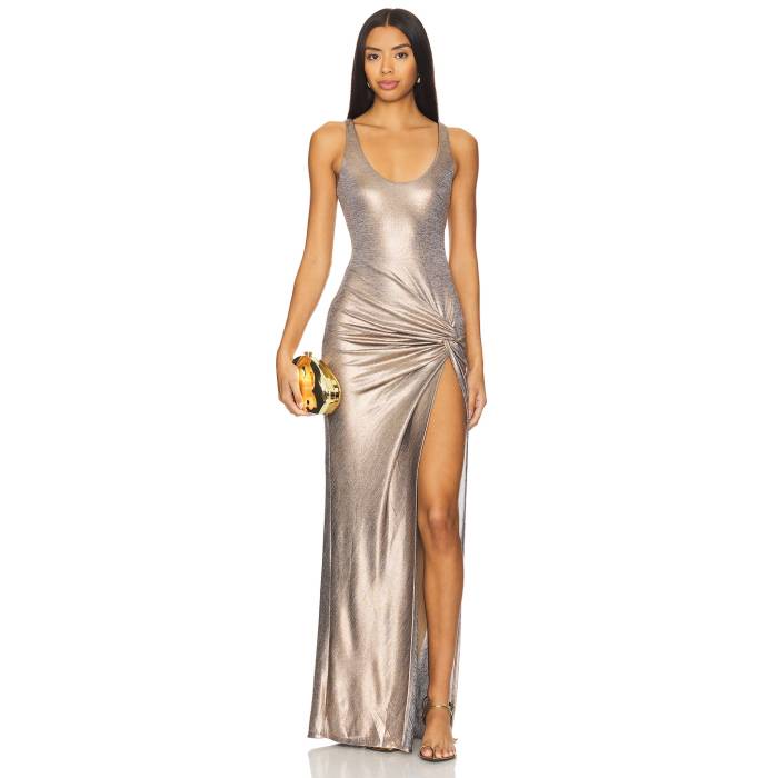 Lovers And Friends 【 Tonya Maxi Dress Women Gold 】 ドレス レディース ゴールド|スニケス