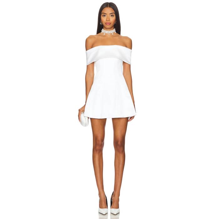 Lovers And Friends 【 Elise Mini Dress Women White 】 ドレス レディース 白色 ホワイト|スニケス