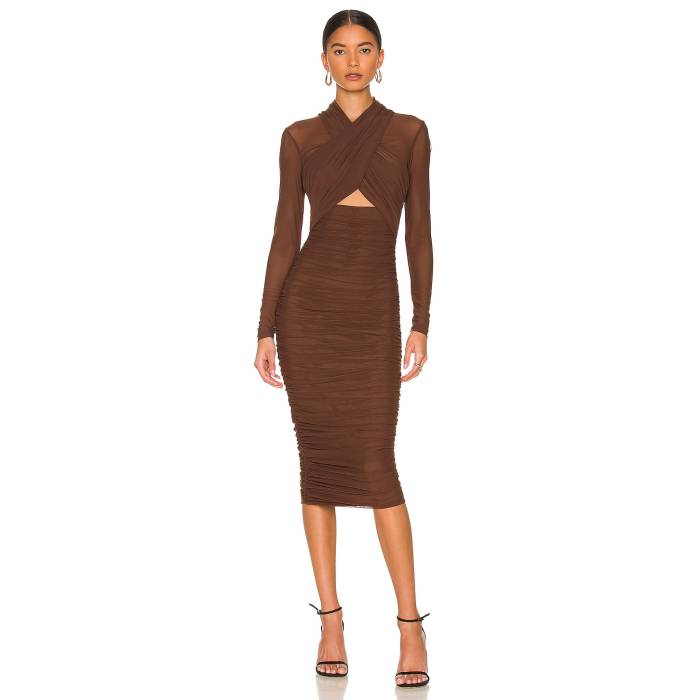 バルドット Bardot 【 Aliyah Dress Women Chocolate 】 ドレス レディース