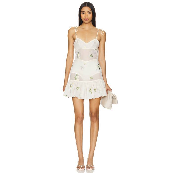Kim Shui 【 Mini Dress Women Cream 】 ドレス レディース クリーム|スニケス