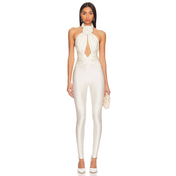 Ronny Kobo 【 Abreen Catsuit Women Pearl 】 レディース パール