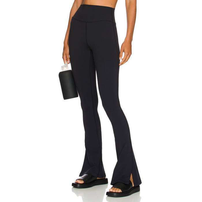 Splits59 【 Raquel Pant With Slit 32" Women Black 】 パンツ レディース 黒色 ブラック｜スニケス
