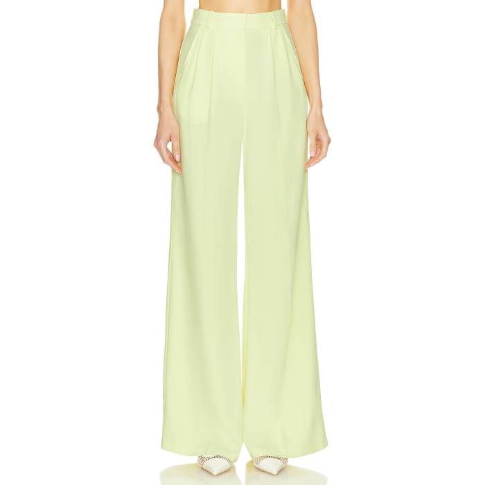アマンダアプリチャード Amanda Uprichard 【 Jane Pants Women Butter Yellow 】 レディース yellow 黄味がかった・黄色