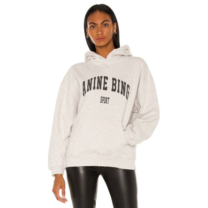 Anine Bing 【 Sport Harvey Sweatshirt Women Heather Grey 】 汗水 調教師 レディース heather ギョリュウモドキ 薄墨色 薄墨色