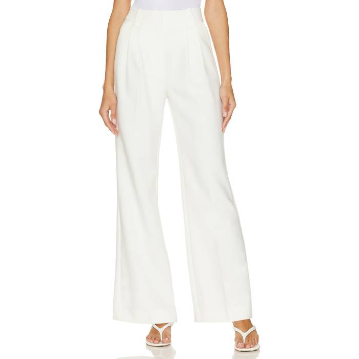 Favorite Daughter 【 The Favorite Pant Petite Women Ivory 】 ズボン下 【小さめ】 レディース 象牙色