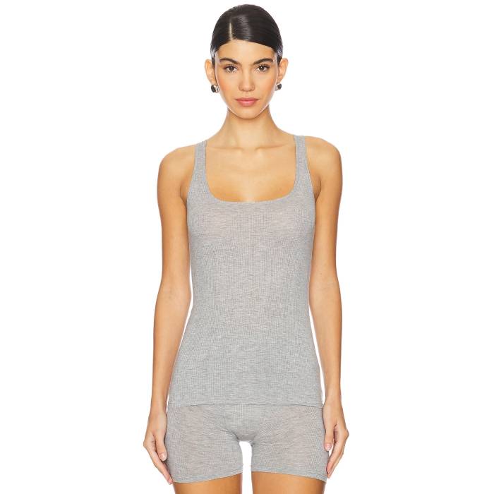 Negative Underwear 【 Whipped A-Top Women Heather Grey 】 レディース heather ギョリュウモドキ 薄墨色 薄墨色