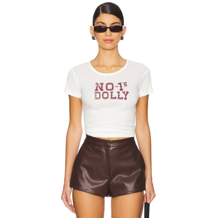 The Laundry Room 【 No One's Dolly Baby Rib Tee Women White 】 Tシャツ レディース 白色 ホワイト｜スニケス 15,691円