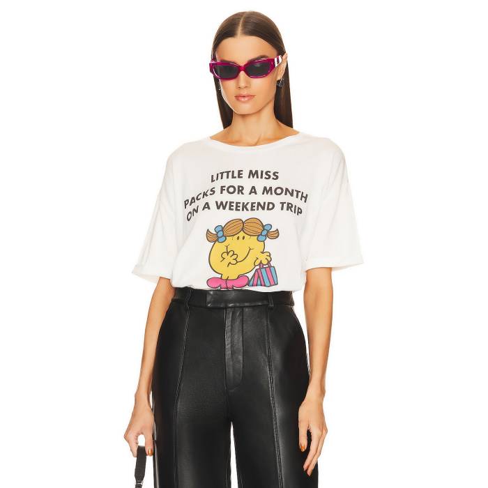 The Laundry Room 【 Little Miss Weekend Oversized Tee Women White 】 プルオーバー レディース 白いこと 白いこと