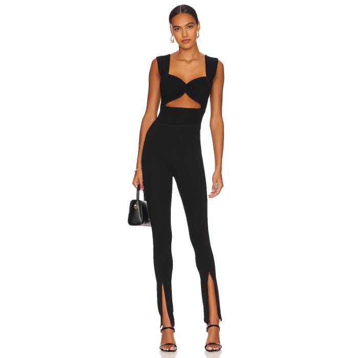 Nonchalant Label 【 Jaime Catsuit Women Black 】 レディース 黒いこと 黒いこと