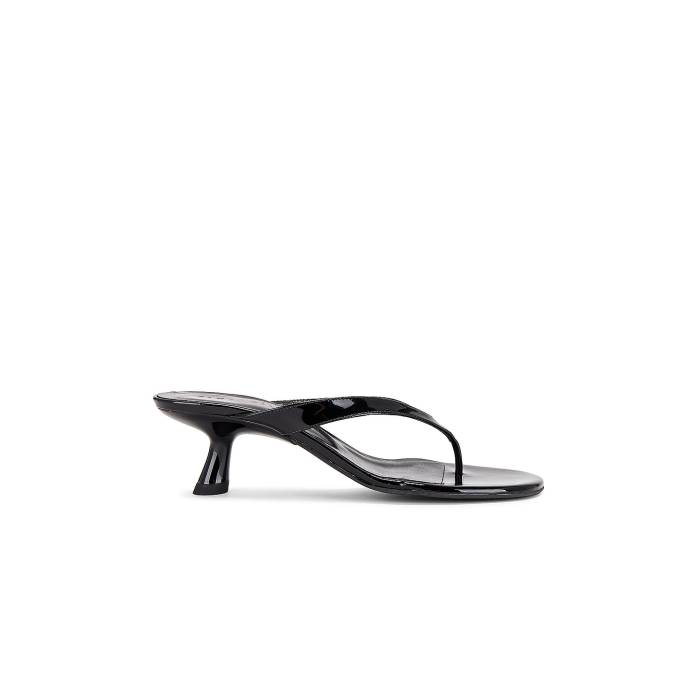 Simonmiller 【 Beep Thong Sandal Women Black 】 レディース 黒いこと 黒いこと