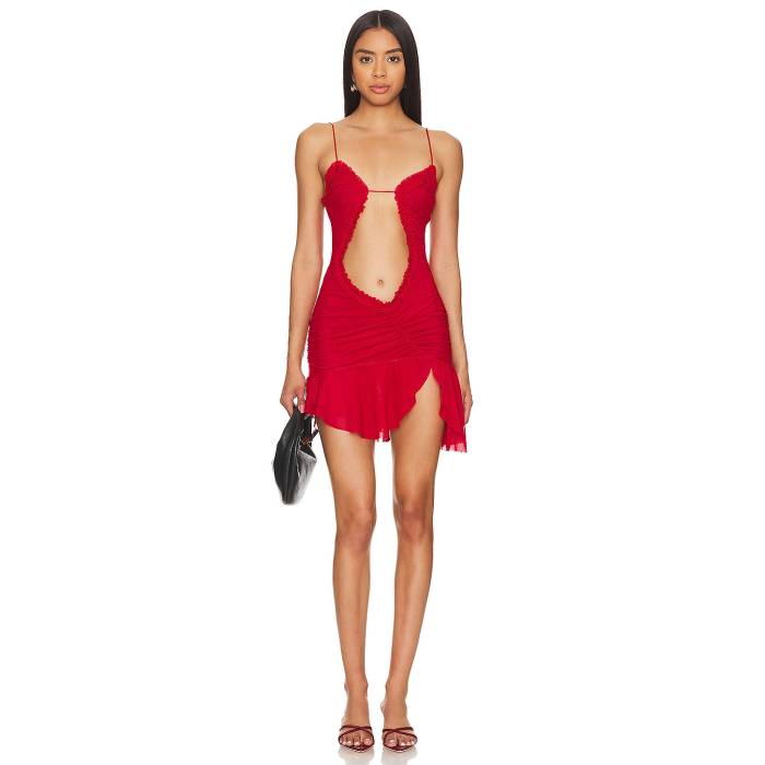 ジェイディッドロンドン Jaded London 【 Red Mini Fatale Dress Women Red 】 Red 赤・レッド ドレス レディース Red 赤・レッド｜スニケス