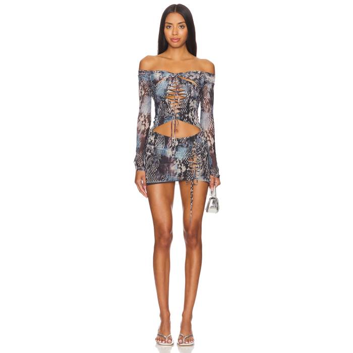 ジェイディッドロンドン Jaded London 【 Mini Dahna Macrame Dress Women Brown 】 ドレス レディース 茶色 ブラウン｜スニケス 28,470円