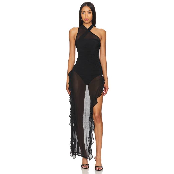 Nbd 【 Nazia Maxi Dress Women Black 】 ドレス レディース 黒色 ブラック|スニケス