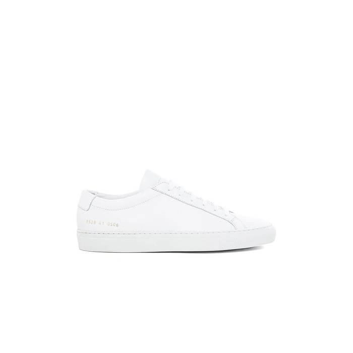 コモンプロジェクト Common Projects 【 Original Leather Achilles Low Men White 】 なめし革 メンズ 白いこと 白いこと