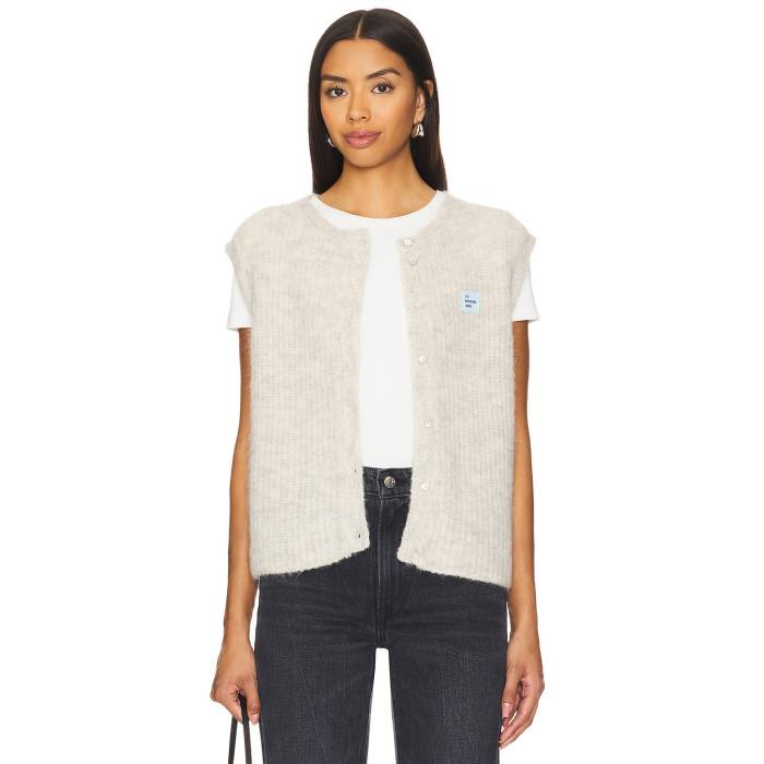 American Vintage 【 East Sweater Vest Women Poudreuse Chine 】 調教師 限りない レディース