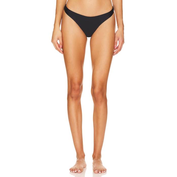 ミリー Milly 【 Cabana Margot Bikini Bottom Women Black 】 ズボン ボトムス レディース 黒いこと 黒いこと