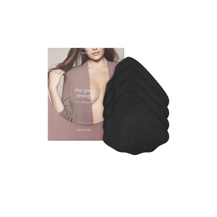 Nood 【 The Game Changer Lift \u0026 Shape Bra 4-Pack Women Black Onyx 】 Game 力くらべ レディース 黒いこと 黒いこと
