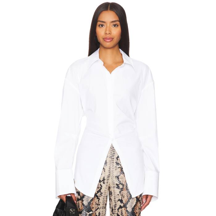 Simonmiller 【 Loch Button Up Shirt Women Macadamia 】 レディース
