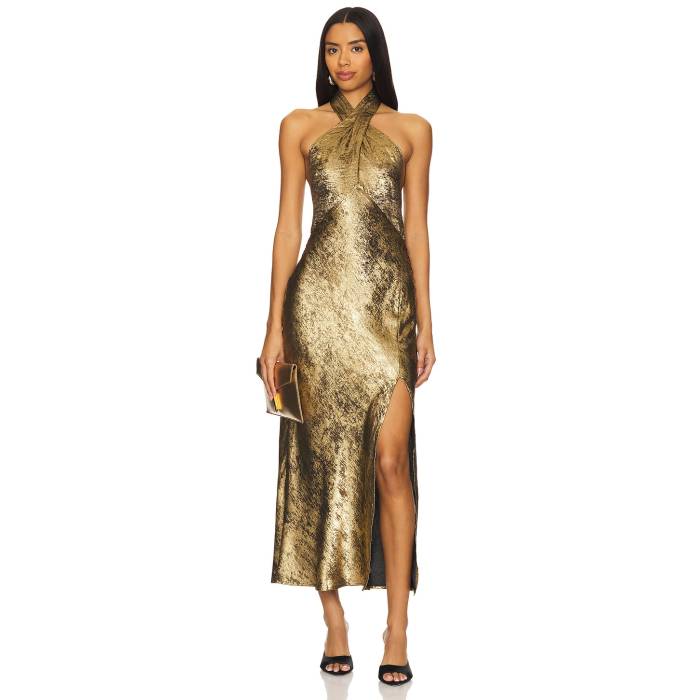 Astr The Label 【 Marissa Dress Women Gold 】 ドレス レディース ゴールド|スニケス