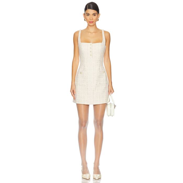Astr The Label 【 Deanna Dress Women Cream Gold 】 ドレス レディース クリーム ゴールド|スニケス