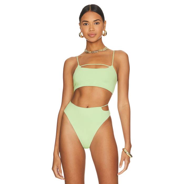 Riot Swim 【 Eden Bikini Top Women Midori 】 レディース
