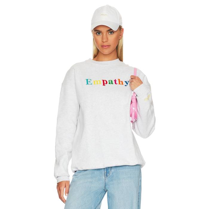 The Mayfair Group 【 Empathy Always Crewneck Women Grey 】 レディース 薄墨色 薄墨色