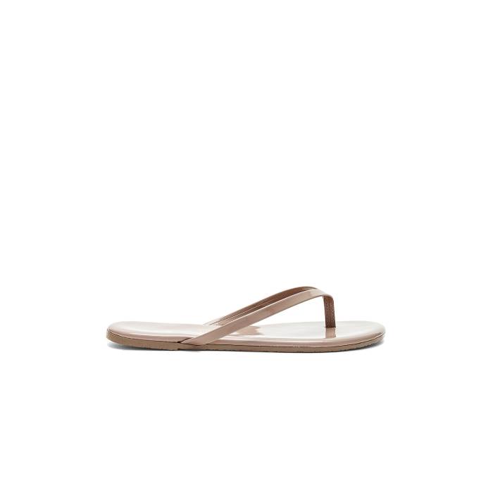 ティキーズ Tkees 【 Glosses Flip Flop Women Custard 】 レディース