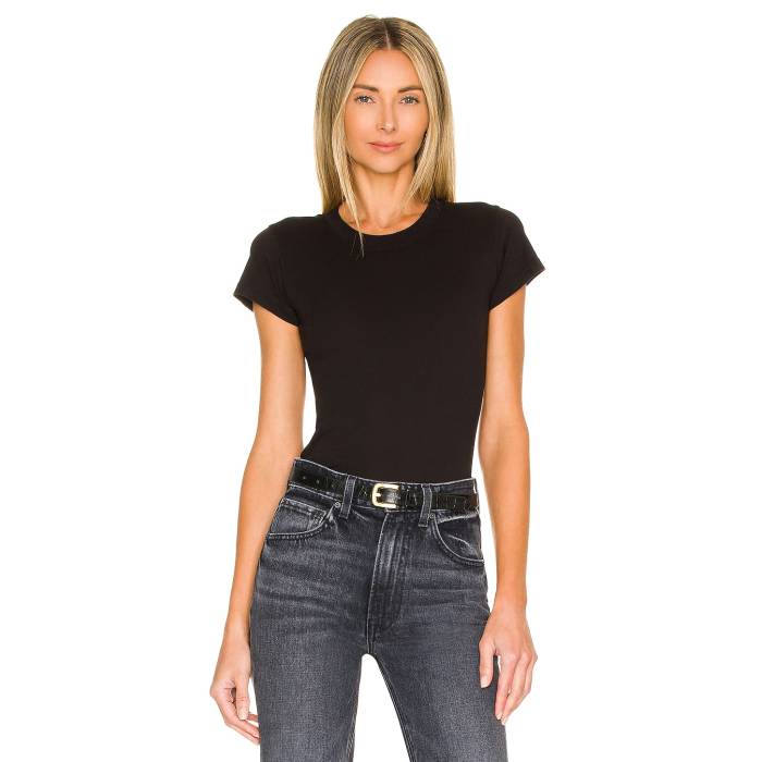 La Made 【 Crew Neck Tee Women Black 】 クルー Tシャツ レディース 黒色 ブラック|スニケス