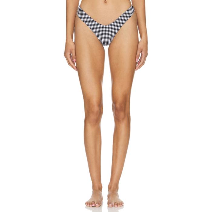 Lovers And Friends 【 Check Me Out Bottom Women Black Gingham 】 ズボン ボトムス レディース 黒色 ブラック｜スニケス