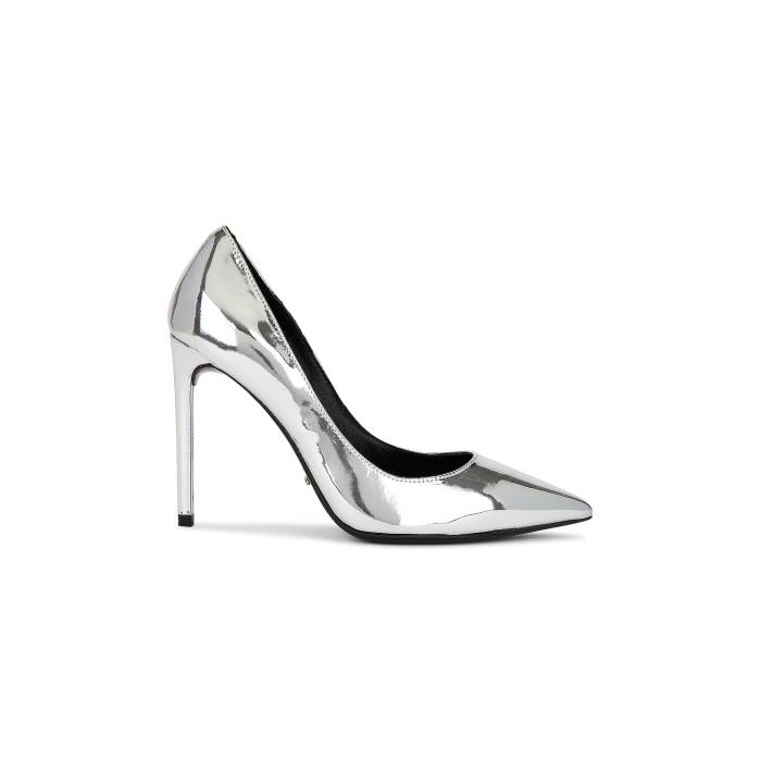 トニービアンコ Tony Bianco 【 Anja Heel Women Silver Shine 】 踵 レディース Silver しろがね色・しろがね色