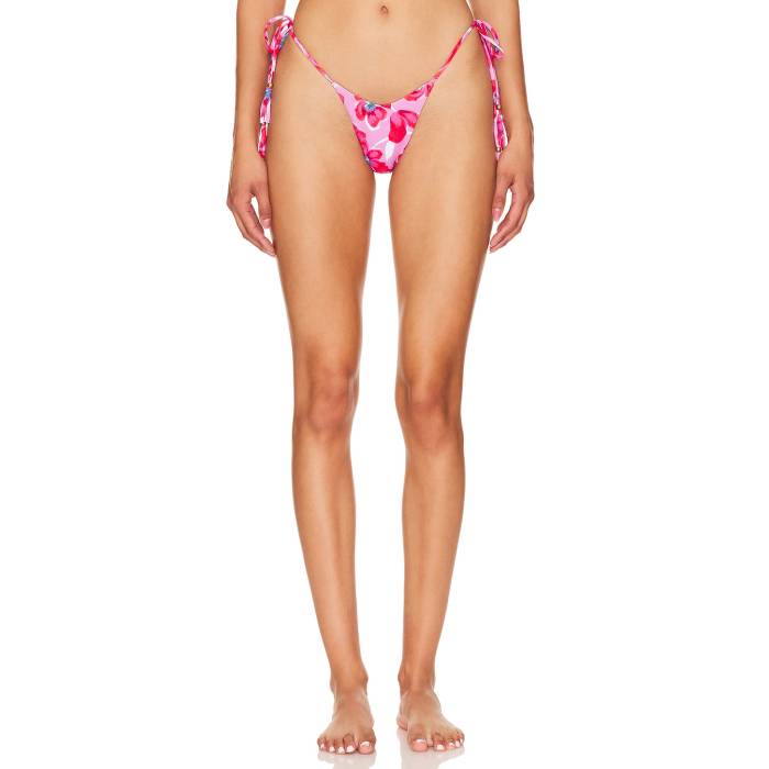 Lovers And Friends 【 Horizon Bottom Women Pink Vivid Floral 】 ズボン ボトムス レディース pink サクラ色