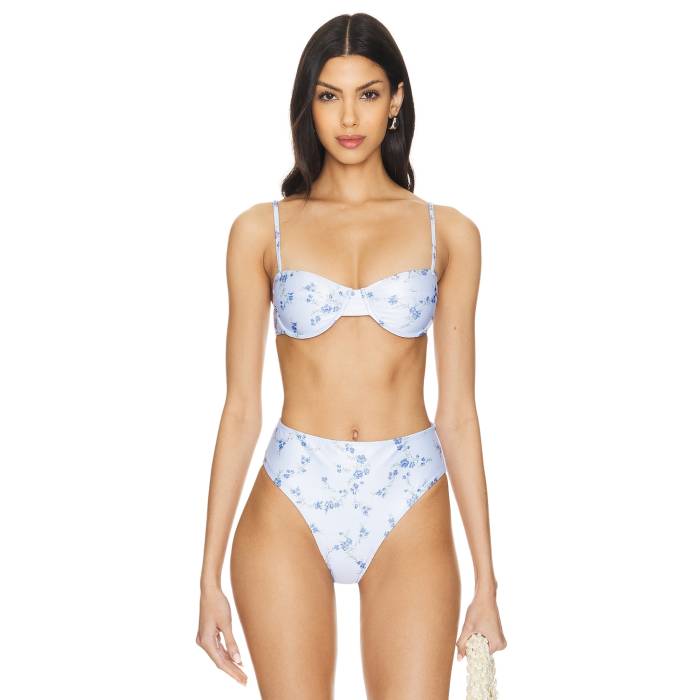 フェイスフルザブランド Faithfull The Brand 【 X Revolve Farrah Bikini Top Women Lois 】 レディース