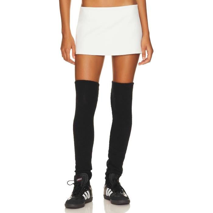 Guizio 【 Micro Mini Stretch Skirt Women White 】 Micro ミクロ レディース 白色 ホワイト|スニケス