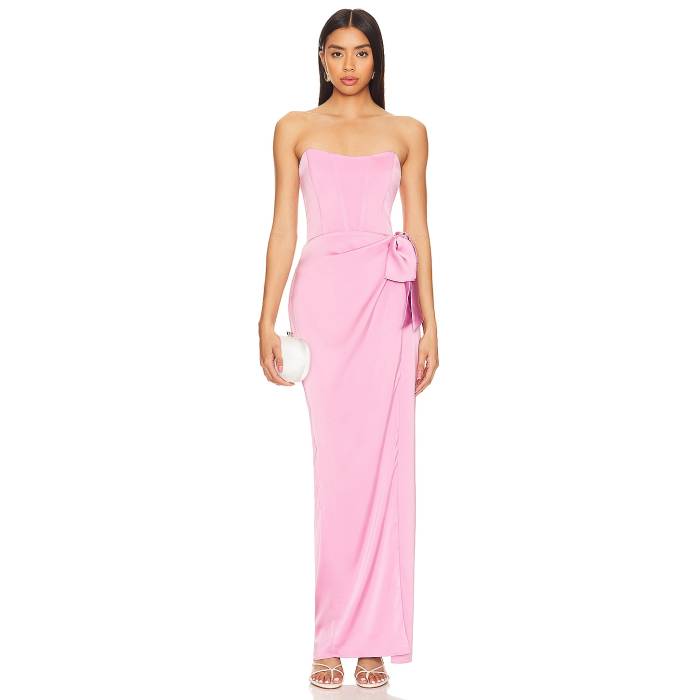 V. Chapman 【 June Gown Women Mauve Mist 】 レディース ドレス-レディースファッション