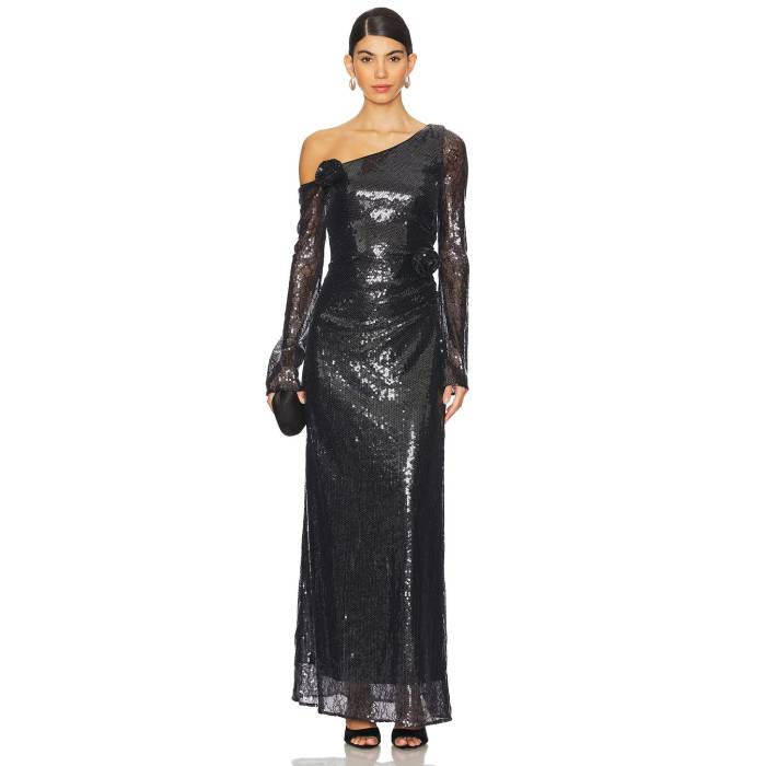 Lpa 【 Aniella Gown Women Black 】 レディース 黒いこと 黒いこと
