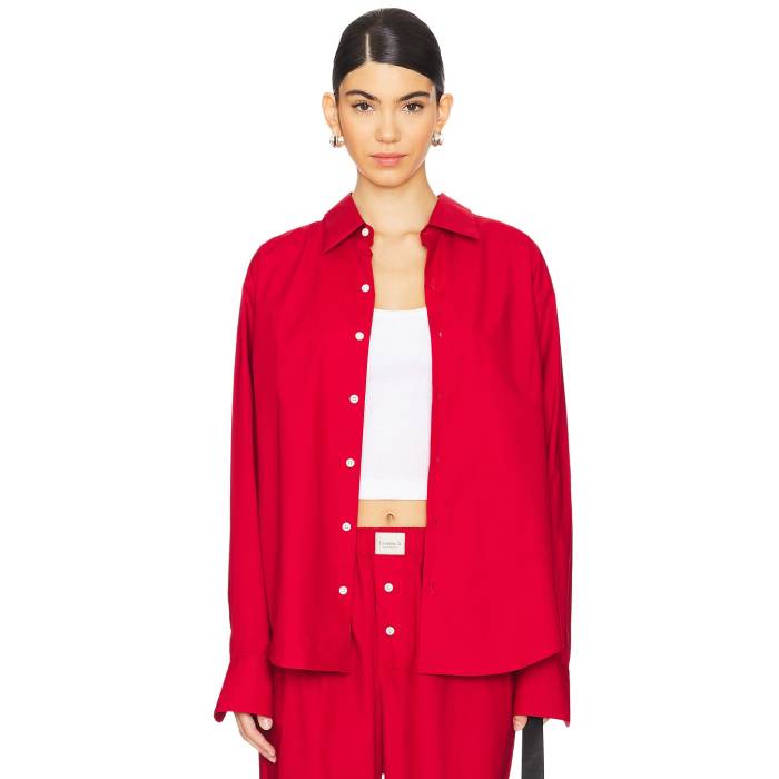 Comme Si 【 La Shirt Classica Shirt Women Maraschino 】 天使の都市 レディース
