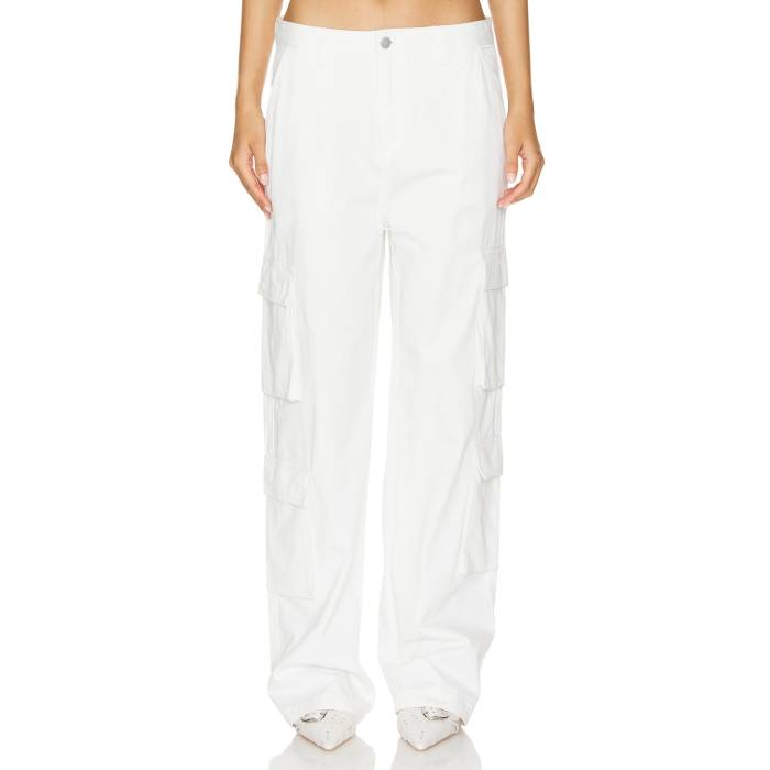 Superdown 【 Gisele Cargo Pant Women Ivory 】 積貨委託貨物 ズボン下 レディース 象牙色