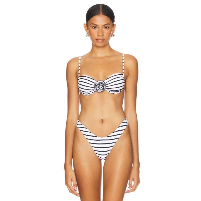 ライオネス Lioness 【 Lucky Top Women Porcelain Stripe 】 レディース Stripe 縞模様