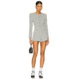 アリスアンドオリビア Alice + Olivia 【 Shiloh Btnfrnt Ptch Pock Rompr Women 】 レディース流行り物 オールインワン 上っ張り レディース