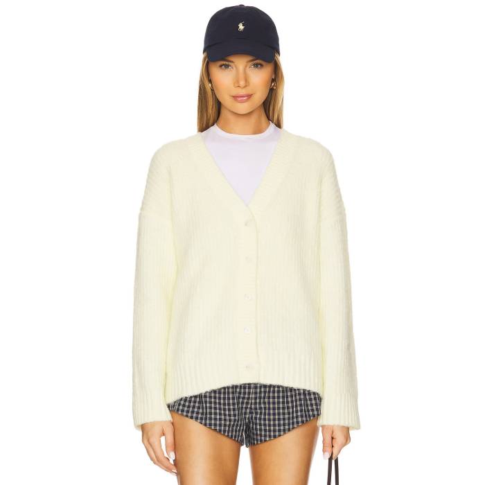 Lovers And Friends 【 Maia Cardigan Women Butter Yellow 】 ジレー レディース yellow 黄味がかった・黄色