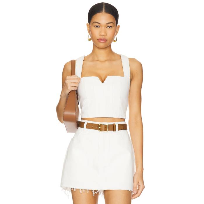 ショウミーユアムームー Show Me Your Mumu 【 Crossroads Corset Top Women Seasalt 】 レディース｜スニケス