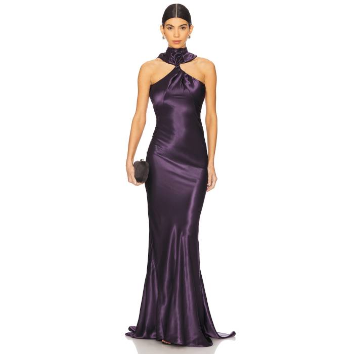 ジ・アティコ The Attico 【 Long Dress Women Purple 】 ドレス レディースファッション ドレス レディース Purple 紫・パープル