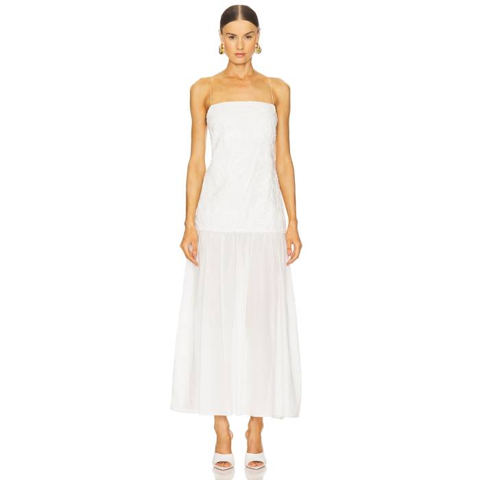 Bec + Bridge 【 Haze Maxi Dress Women White 】 御召しもの レディース 白いこと 白いこと