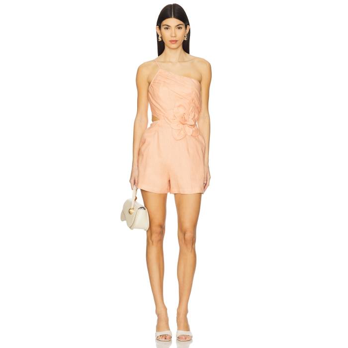ユミキム Yumi Kim 【 Lorna Romper Women Sherbet Linen 】 ロンパース レディースファッション その他 レディース 35,620円