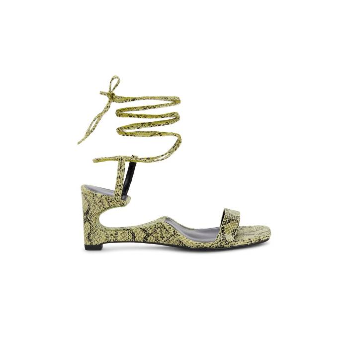 ジェフリーキャンベル Jeffrey Campbell 【 Reversed Sandal Women Green Snake 】 レディース green 緑・グリーン