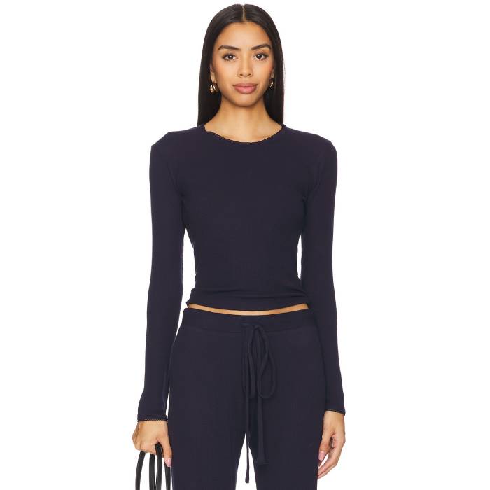 Bella Venice 【 Tanner T-Shirt Women Navy 】 Tシャツ レディース 紺色 ネイビー｜スニケス