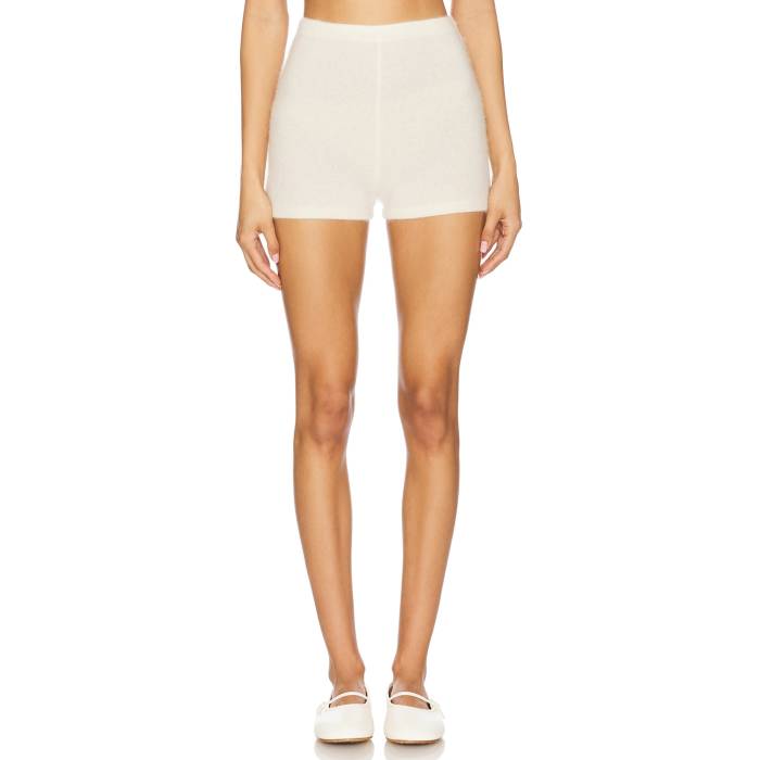 W. Cashmere 【 Gracie Shorts Women Ivory 】 ショーツ レディース アイボリー｜スニケス